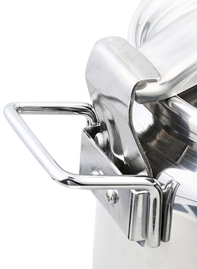 AL SANIDI وعاء ضغط من الألمنيوم للرحلات، وعاء ضغط، فضي، سعة 11 لتر - Image 4