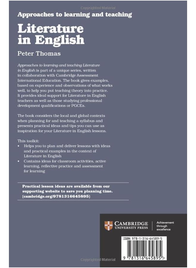 Approaches to Learning and Teaching Literature in English: A Toolkit for International Teachers  - Image 2