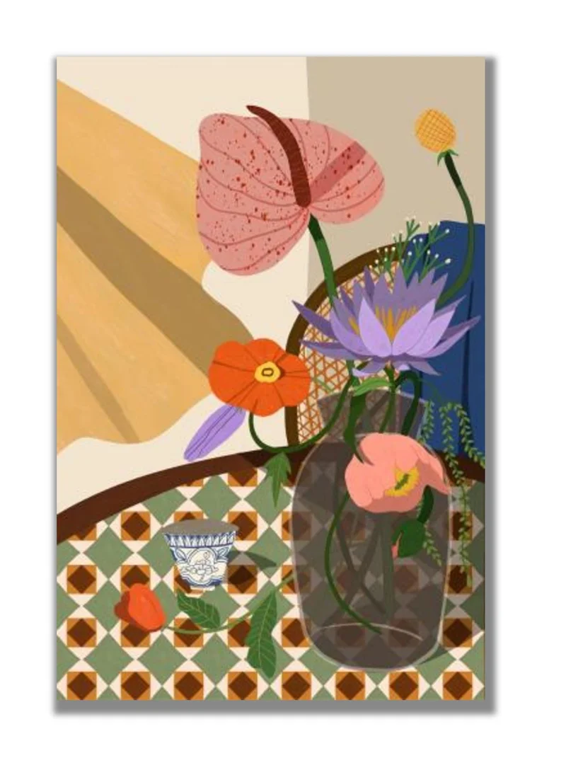 درو ديك Flower Arrangement