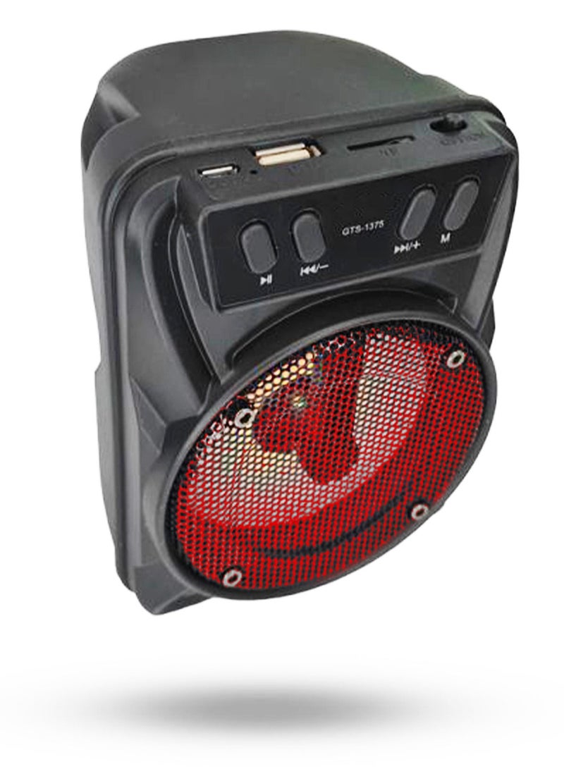 قريت نايس مكبر صوت لاسلكي يعمل بتقنية بلوتوث صوت استريو و راديو FM وذاكرة TF و مدخل USB - Image 2