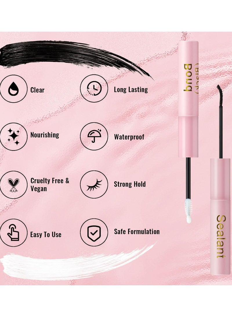 Generic Waterproof Cluster Lash Glue for Eyelash Extensions Strong Hold Latex Free All Day Wear  - Image 4