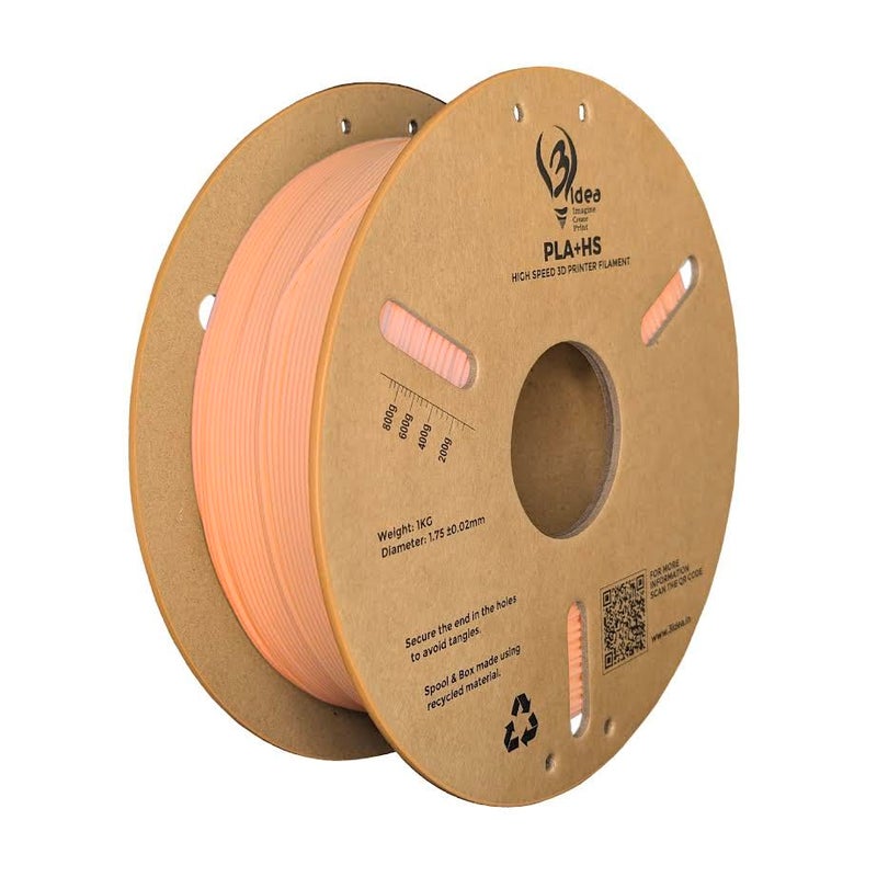 3idea PLA+ HS Premium High Speed 3D Printing Filament, Beige 1.75mm, Net Weight-1kg - Image 1