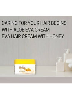 Eva Honey Hair Cream Styling & Treatment by Eva Cosmetics185G  - Image 3