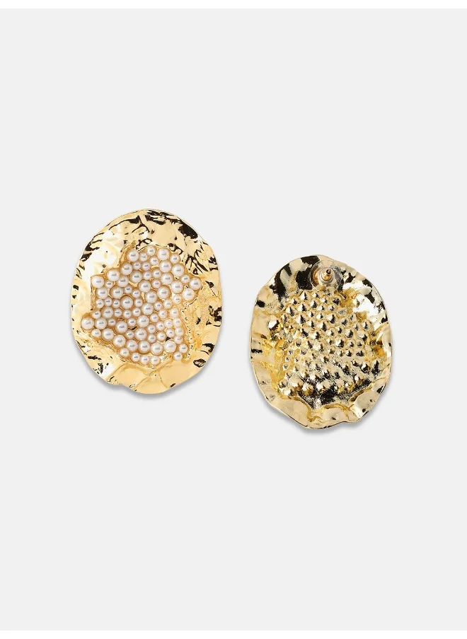 SOHI The Lilypad Drop Earrings