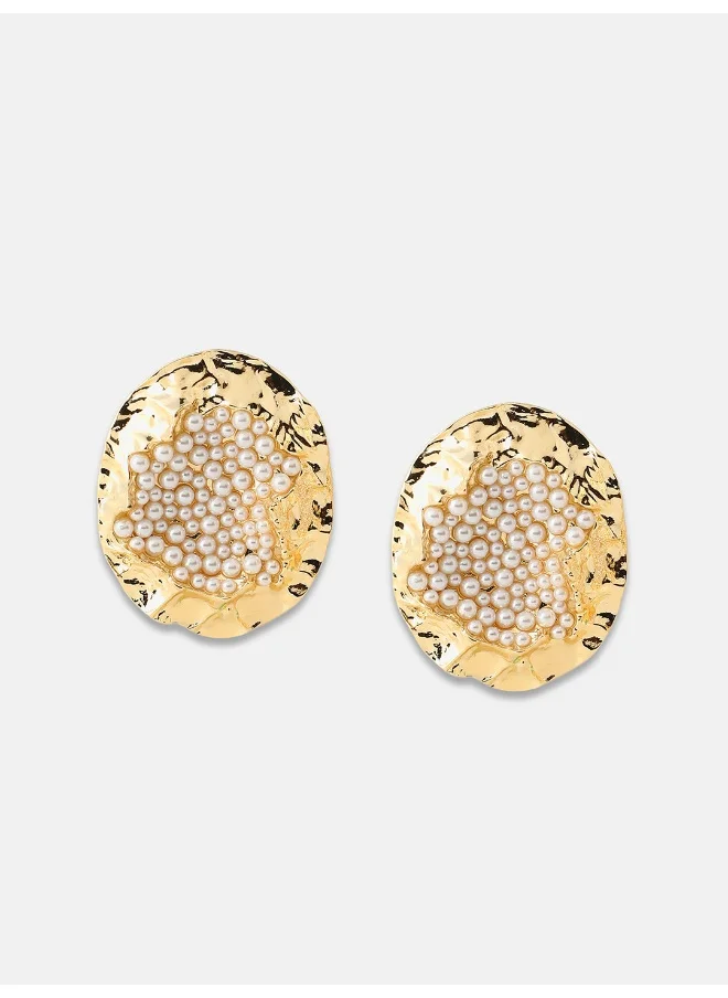 SOHI The Lilypad Drop Earrings