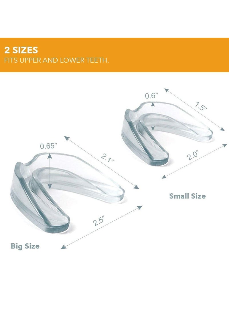 Neomen Mouth Guard for Teeth Grinding: Nighttime Dental Guard for Clenching, Anti-Snoring, and TMJ Relief - BPA Free, Moldable, Includes 4 Guards for Adults & Kids with Case - Image 4