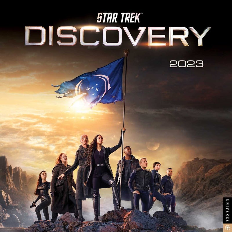 Universe Publishing Star Trek: Discovery 2023 Wall Calendar - Image 1