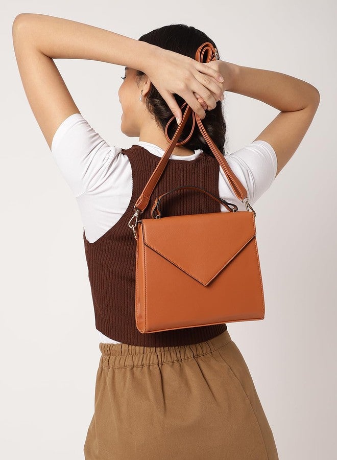 Fastrack Chic Structured Satchel Bag for Women, Girls and Ladies - Image 3