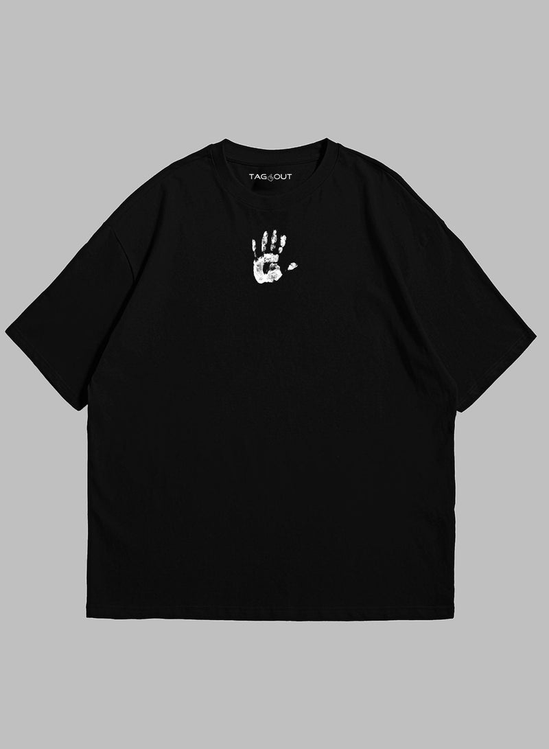 TAG OUT Unisex Summer Oversized Loose T-shirt Drop Shoulder Boxy Fit  - Image 2