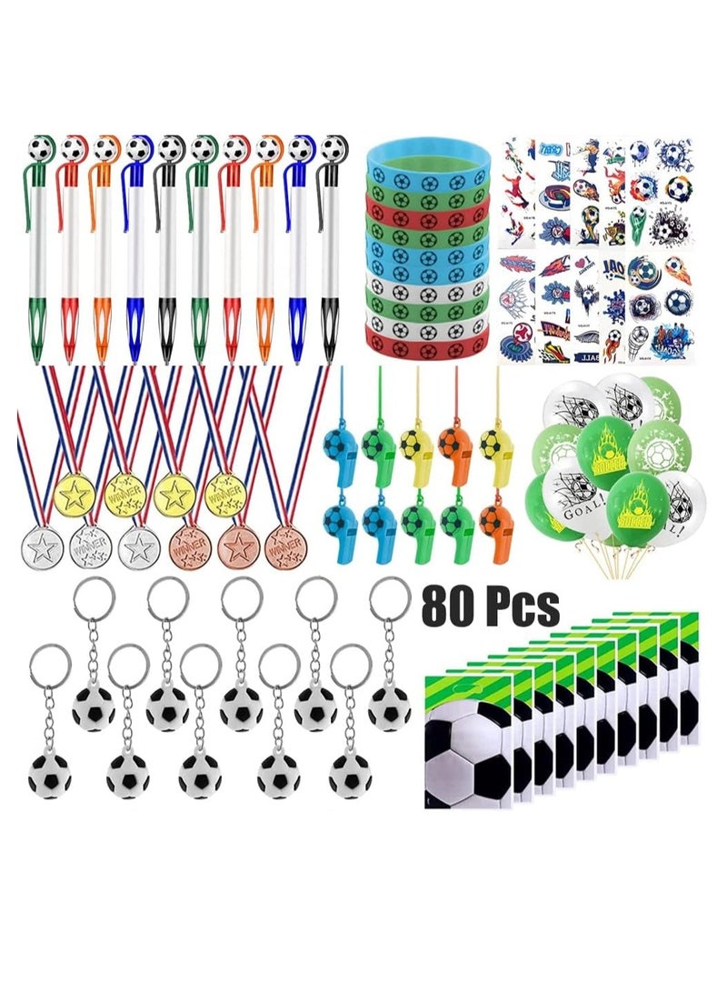 Generic Football Party Gift Kids Birthday Boy Soccer Toy Jewelry Making DIY Accessories Keychains Bracelets - Image 1