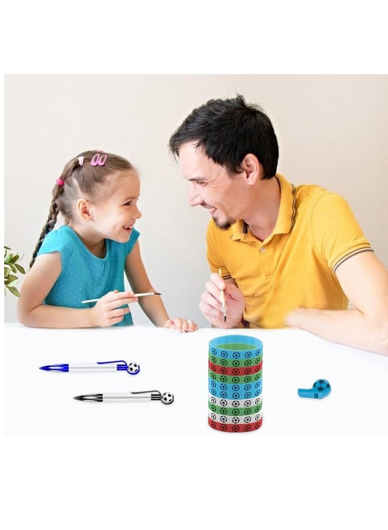 Generic Football Party Gift Kids Birthday Boy Soccer Toy Jewelry Making DIY Accessories Keychains Bracelets - Image 4