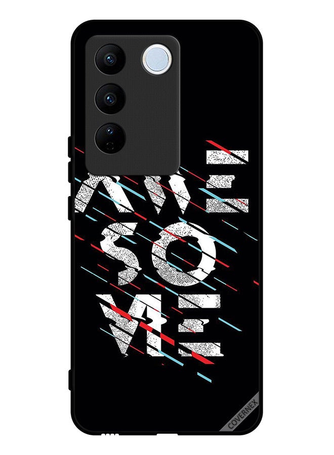 Covernex Protective Case Cover For Vivo V27 Calligraphy Word Awesome - Image 1