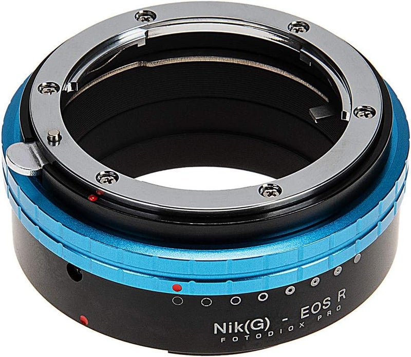 Fotodiox محول عدسة احترافي متوافق مع عدسات نيكون نيكر F Mount G-Type D/SLR إلى كاميرات كانون RF (EOS-R) - Image 2