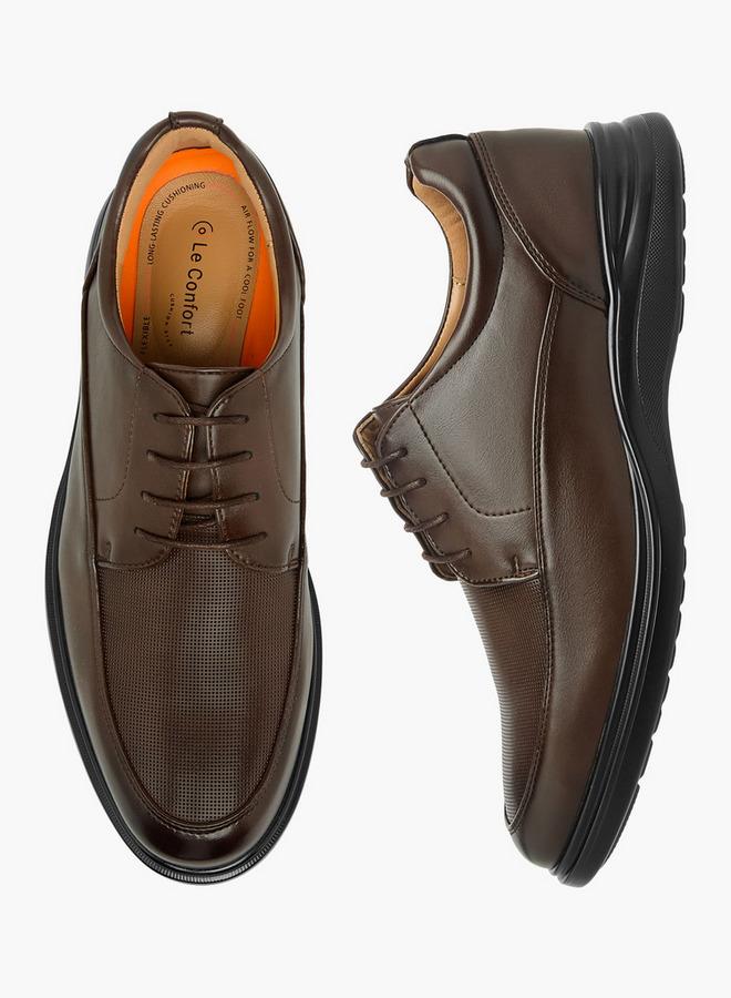 Le Confort Men Lace-Up Derby Shoes - Image 3
