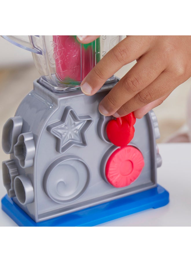 Play-Doh - Swirlin' Smoothies Toy Blender Playset, Play Kitchen Appliances, Kids Arts and Crafts Toys for 3 Year Old Girls and Boys and Up - Image 1