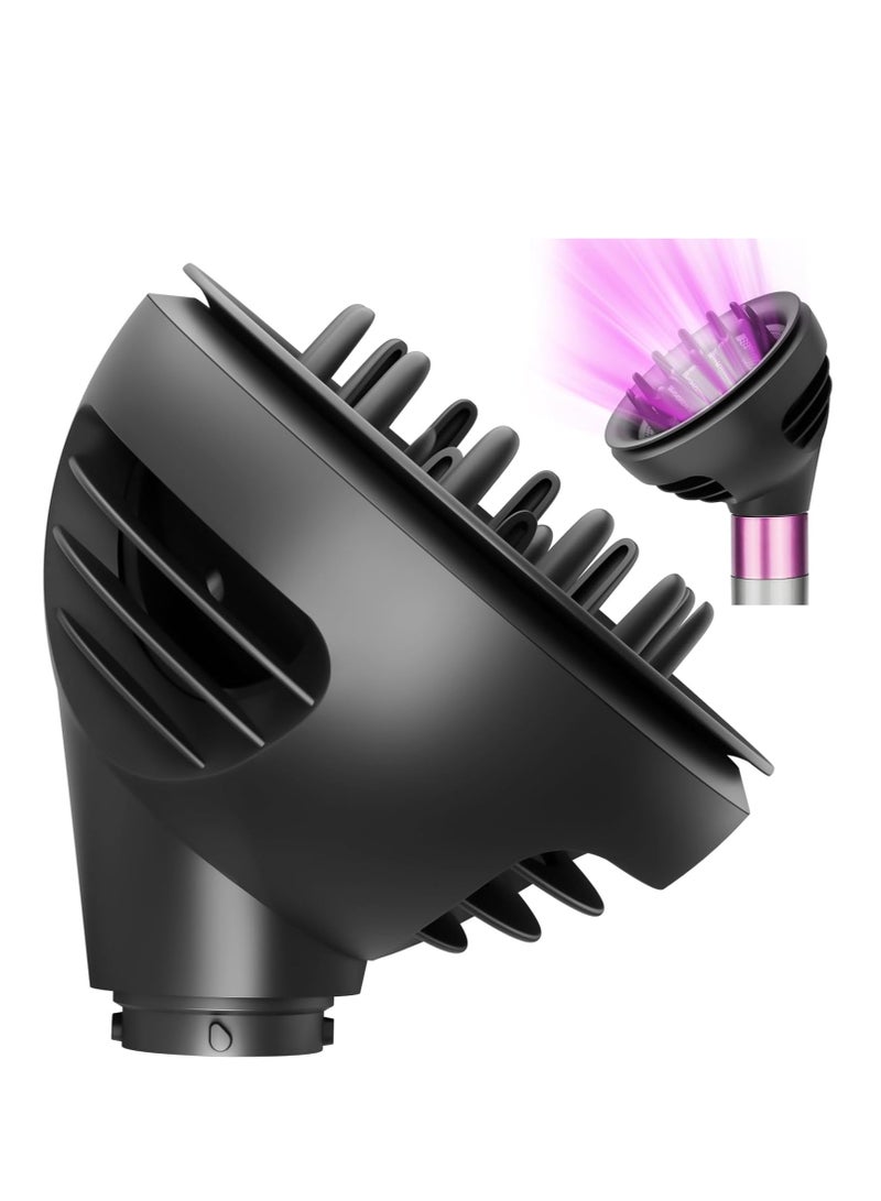 Wave  Curl Diffuser for Dyson Airwrap – Two Airflow Modes for Defined Curls  Bouncy Waves, Compatible with Airwrap HS01/HS05, Hair Diffuser Attachment to Enhances Texture  Controls Frizz - Image 1