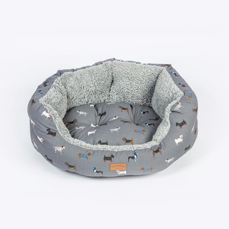 Danish Design FatFace Marching Dogs Deluxe Slumber Dog Bed 35-Inch/89CM - Image 2