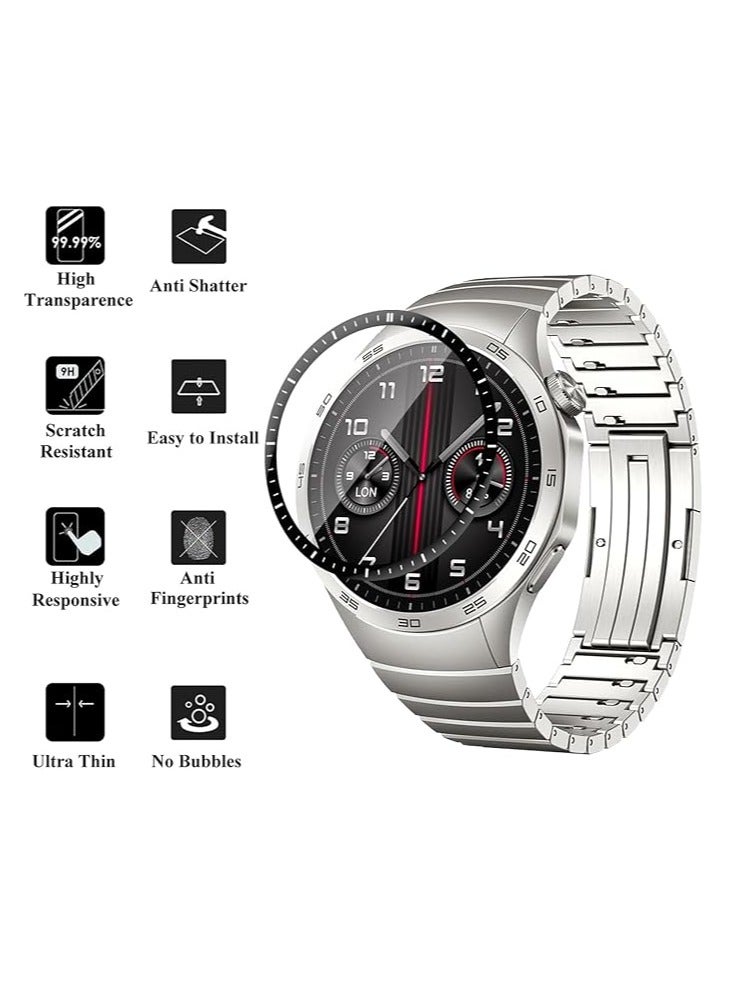 Anti Scratch Bezel Watch Case Ring Cover For Huawei Watch GT4 - 46MM  - Image 2