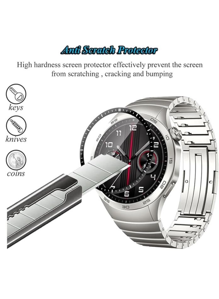 Anti Scratch Bezel Watch Case Ring Cover For Huawei Watch GT4 - 46MM  - Image 3