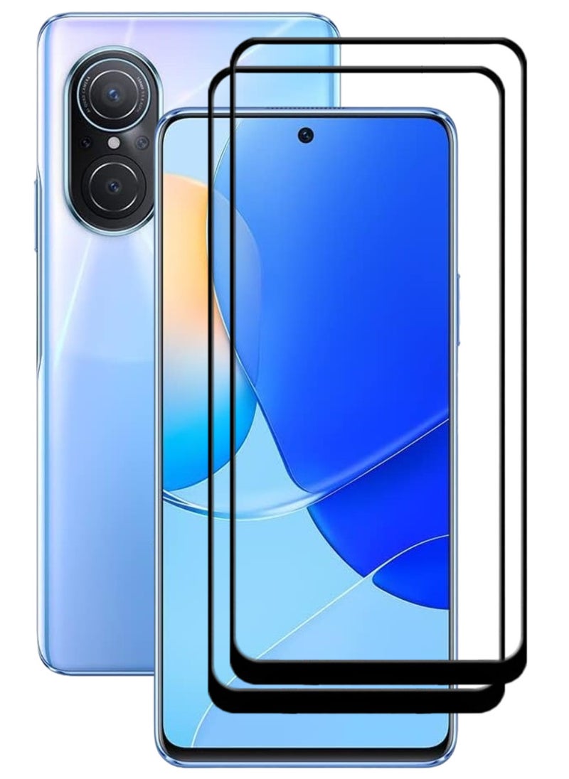 ACLIX 2 Pieces Antistatic ESD Dustproof Premium Quality High Definition Tempered Glass Screen Protector Designed For Huawei nova 9 SE - Image 1