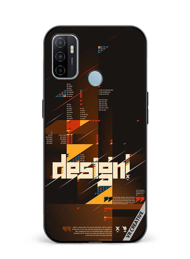 VR CREATIVE Protective Case Cover For Oppo A53 Design Multicolour - Image 1