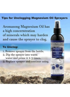Aromasong Extra Strength Ultrapure Magnesium Spray (23Mg Magnesium In Each Spray) 8 Oz Known To Be Used For Soothing Headaches And Leg Discomfort  - Image 5