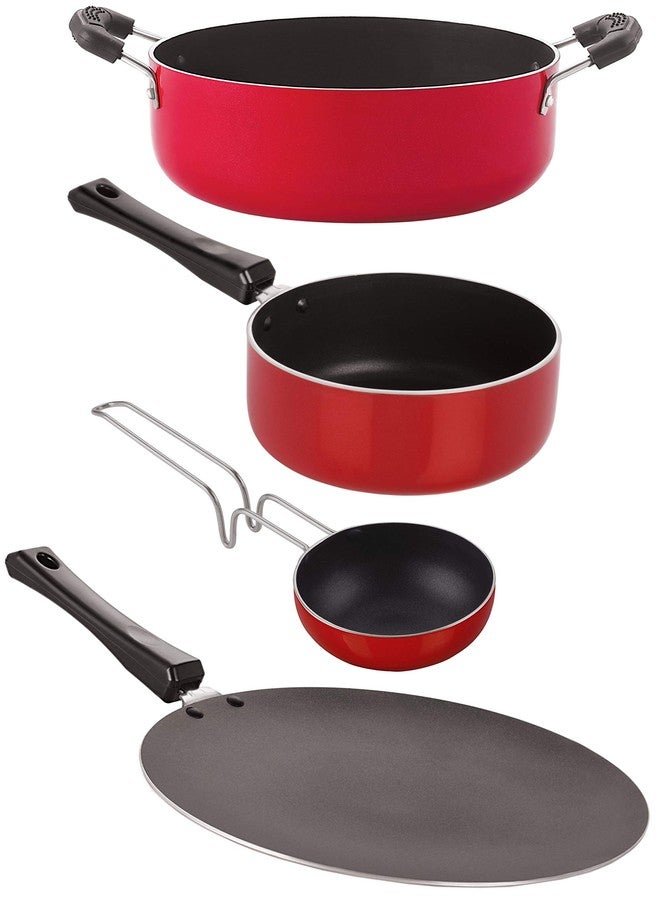 Nirlon Non-Stick Aluminium Pfoa Free Non-Toxic Durable Kitchenware Set(CT12_SP(M)_VG_CS24) - Image 1