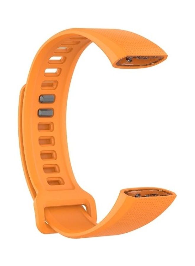 NIBEMINENT Sports Bracelet Silicone Strap For Huawei Band 2 Pro / ERS-B19 ERS-B29 Orange  - Image 4