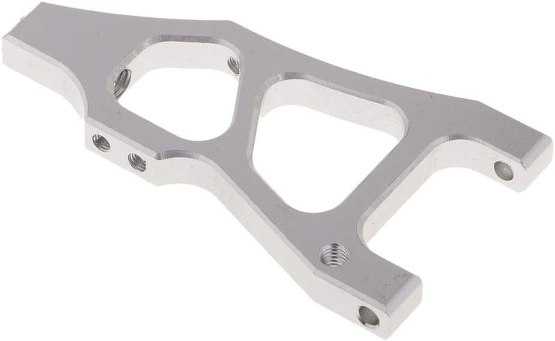 klarako 2x166019 Front Lower Suspension Arms for 1:10 HSP 94177 RC Truck Hobby Grade - Silver, as described - Image 2