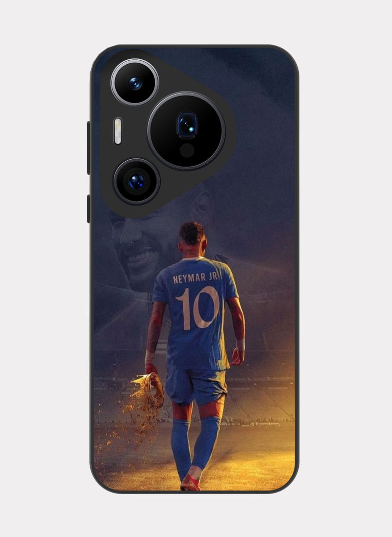 بكسلات كفر هواوي بيورا 70 برو الهلال نيمار ازرق - Image 1