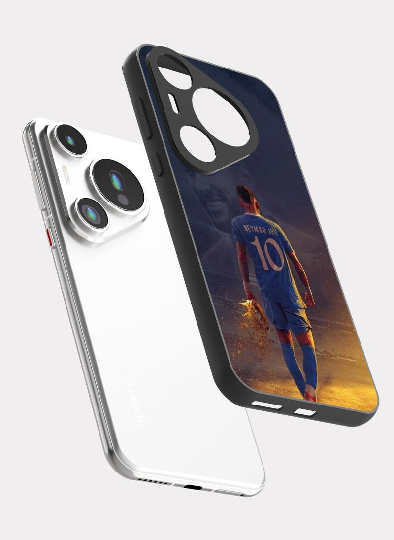 بكسلات كفر هواوي بيورا 70 برو الهلال نيمار ازرق - Image 2