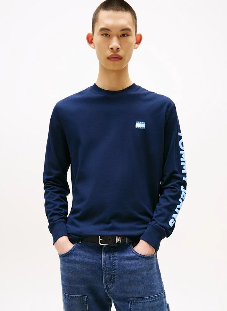 TOMMY JEANS Regular Fit Long Sleeve T-Shirt