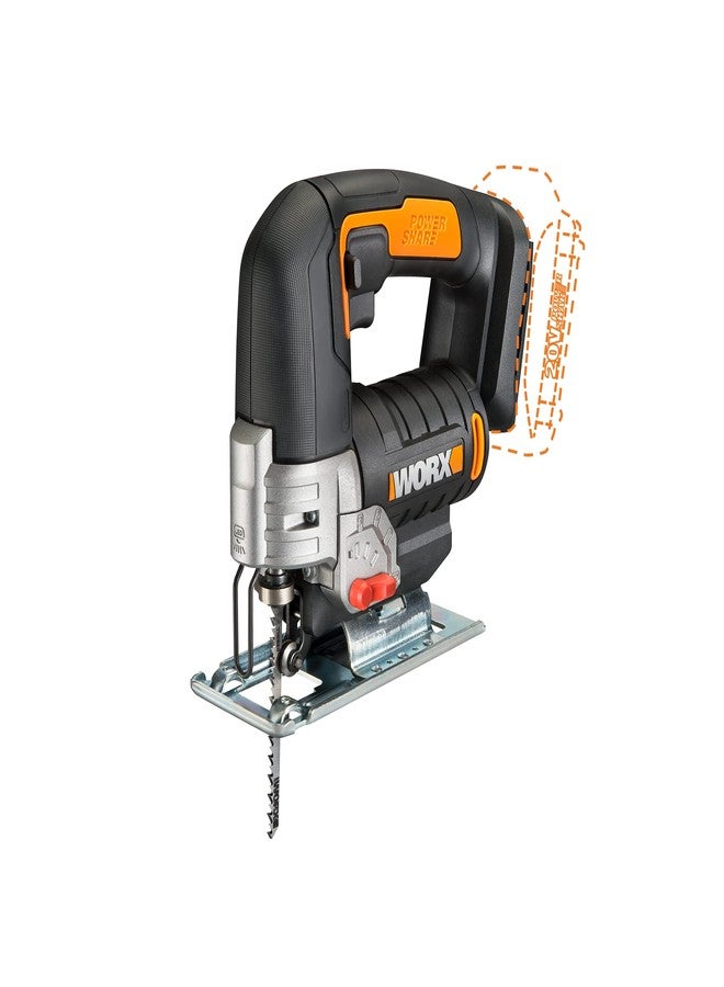 Worx 20V Power Share Jigsaw - WX543L.9 (Tool Only)