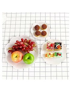 Excefore 3 Tier Cupcake Stand, Plastic Tiered Serving Stand, Dessert Fruit Snack Tower Tray for Wedding Home Birthday Tea Party Baby Shower  - Image 2