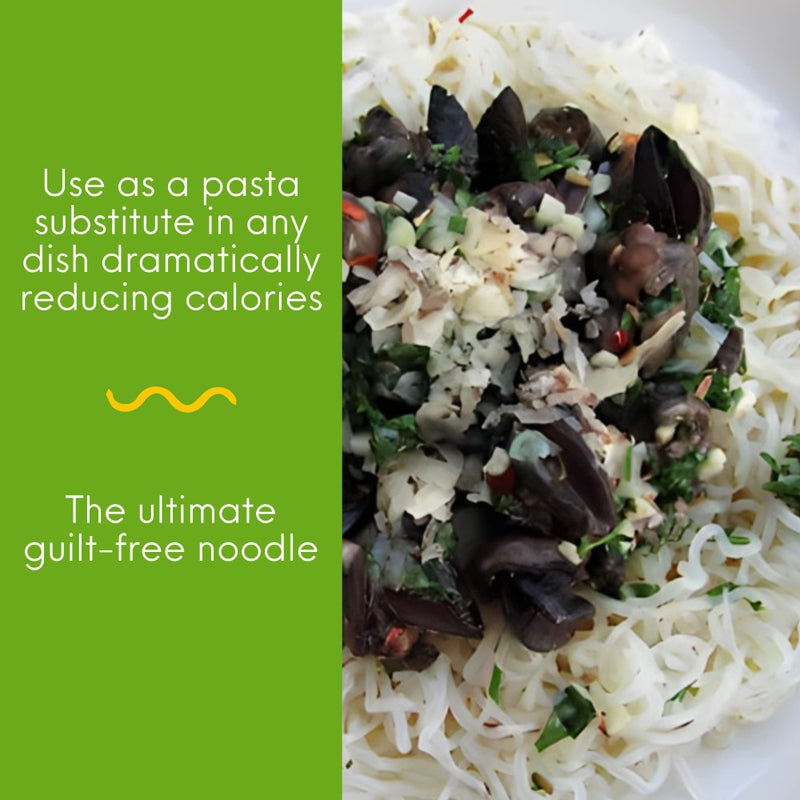 Miracle Noodle Angel Hair Pasta - Plant Based Shirataki Noodles, Keto, Vegan, Gluten-Free, Low Calories, Low Carb, Paleo, Soy Free, Non-GMO - Perfect for Your Keto Diet - 7 oz (Pack of 6) - Image 2