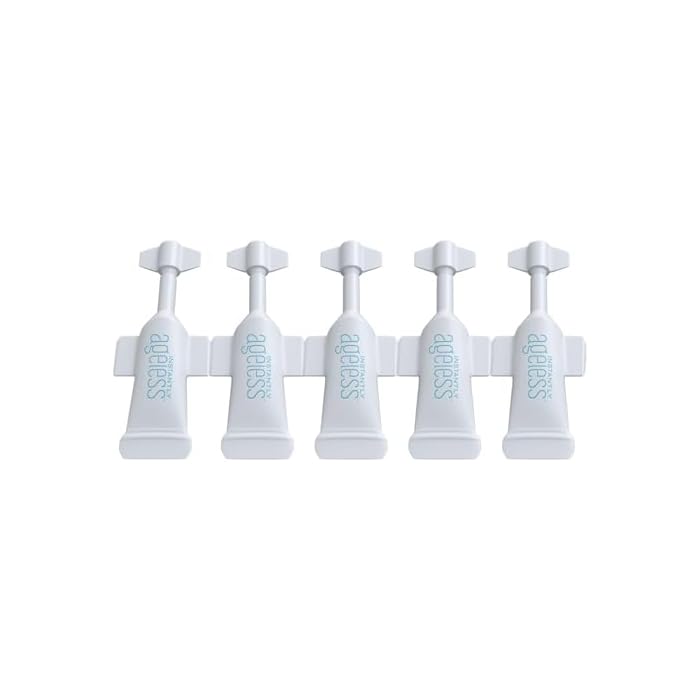 Instantly Ageless - Instant Face Lift Cream - Skin Care Anti Aging Face Cream - Wrinkle Tightener - Eye Cream For Puffiness and Bags Under Eyes - Facelift 5 Vials