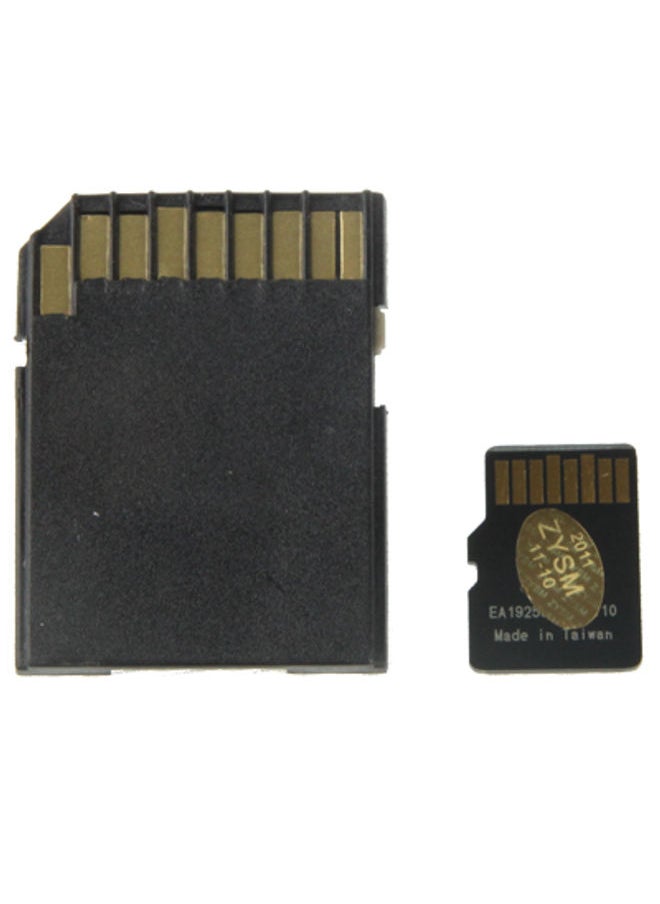 BURAQ - 2GB High Speed Class 10 Micro SD(TF) Memory Card from Taiwan, Write: 8mb/s, Read: 12mb/s (100% Real Capacity)(Black) - Image 1