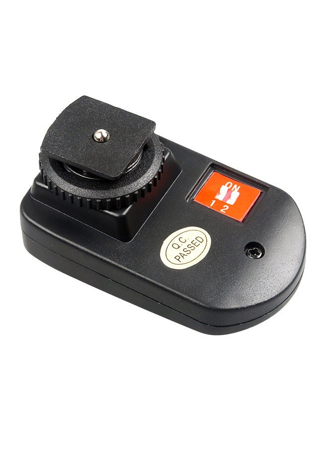 ANDOER - Andoer PT-04GY 4 Channels Wireless Remote Speedlite Flash Trigger Universal 1 Transmitter & 2 Receivers for Canon Nikon Pentax Olympus - Image 1
