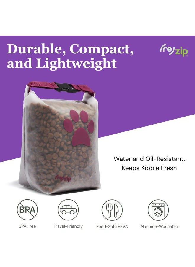 rezip Roll Top Reusable Pet Food Storage Bag - Image 3