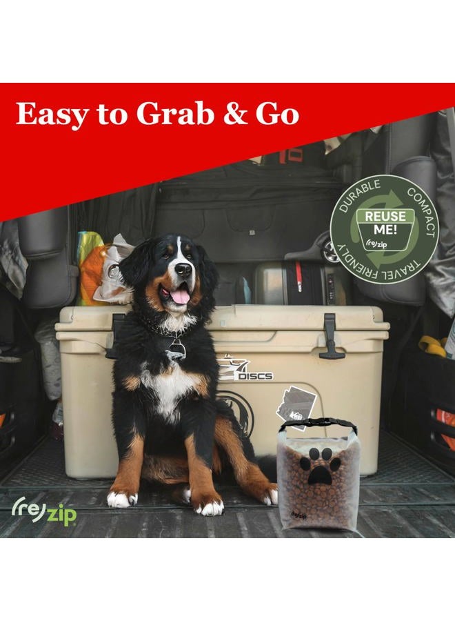 rezip Roll Top Reusable Pet Food Storage Bag - Image 5
