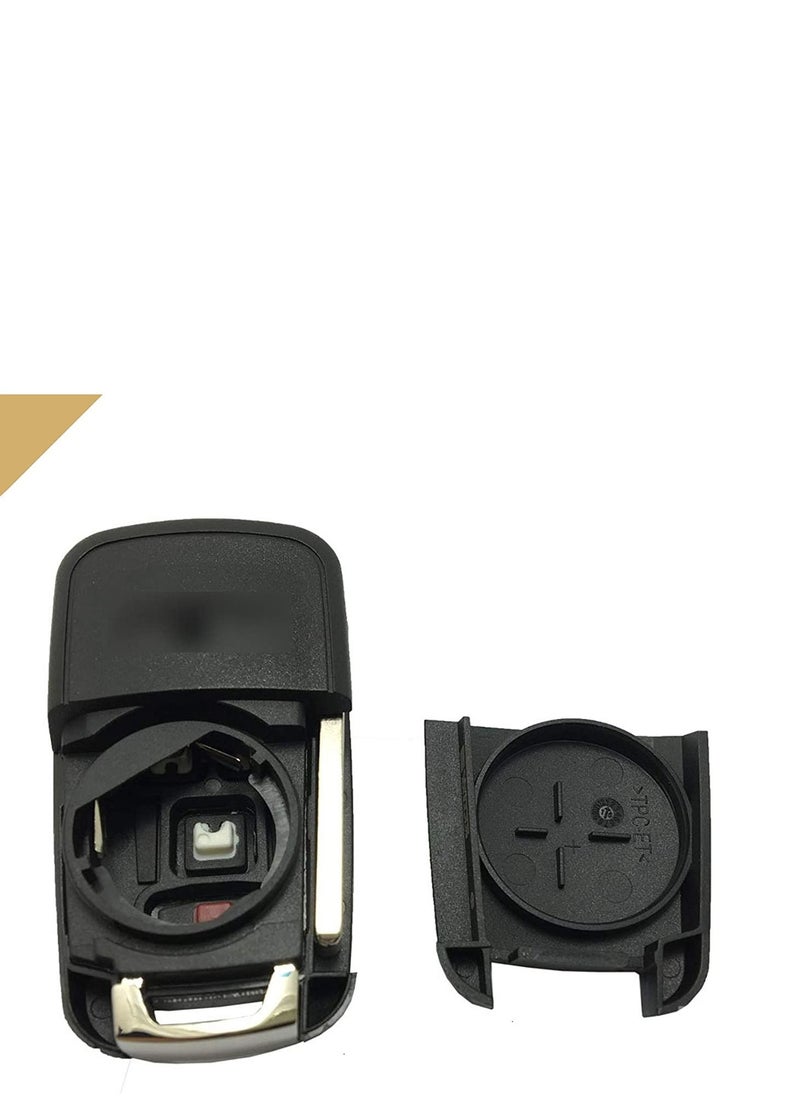althiqahkey - Fob Shell Uncut Replace Key Case with Ring Fits for Lacrosse Chevrolet Camaro Cruze Malibu 2010 to 2016 for Verano Chevrolet Sonic 2012 to 2017 for GMC Terrain Key Modle OE OHT01060512 Shell ONLY - Image 1