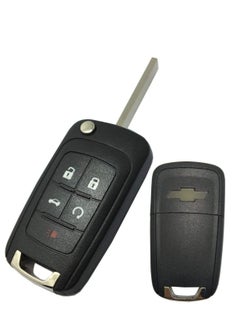 althiqahkey Fob Shell Uncut Replace Key Case with Ring Fits for Lacrosse Chevrolet Camaro Cruze Malibu 2010 to 2016 for Verano Chevrolet Sonic 2012 to 2017 for GMC Terrain Key Modle OE OHT01060512 Shell ONLY  - Image 1