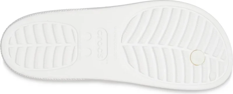 كروكس Classic Platform Flip W Women's White Slippers 207714-10010