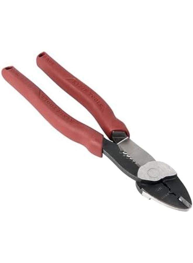 Klein Tools 2005N Wire Cutter Made Inch Stripper Crimper Tool Strips 10 18 Awg Stranded Crimps 10 22 Awg Terminals With Shear Cutter - Image 3