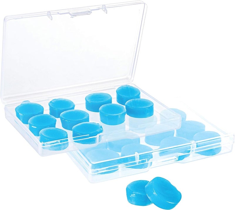 SKINPLUS 6 Pair Pillow Soft Silicone Earplugs Waterproof Noise Cancelling Ear Plugs for Sleeping, Snoring, Swimming, Travel, Concerts and Studying - Image 1