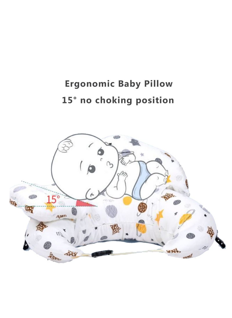 Nursing Pillow for Breastfeeding Baby,Positioner,Protective Baby Nursing Pillow with Extra Large Support and Baby Head Support,Adjustable Waist Belt Removable Cotton Cover - pzsku/Z708C93114CE8BD16513EZ/45/_/1721015423/5dcae1c2-273d-4616-8a76-104d4b9a4d80