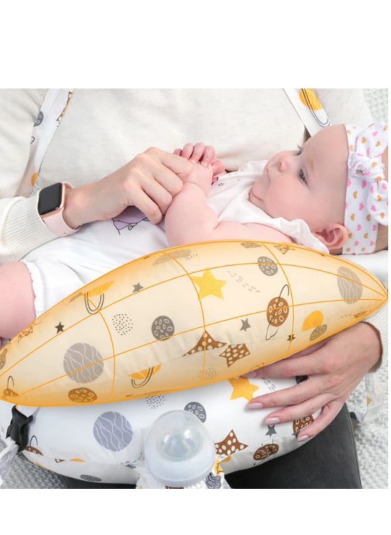 Nursing Pillow for Breastfeeding Baby,Positioner,Protective Baby Nursing Pillow with Extra Large Support and Baby Head Support,Adjustable Waist Belt Removable Cotton Cover - pzsku/Z708C93114CE8BD16513EZ/45/_/1721015434/009b2073-0ae3-47fe-93c6-dc419a545e98