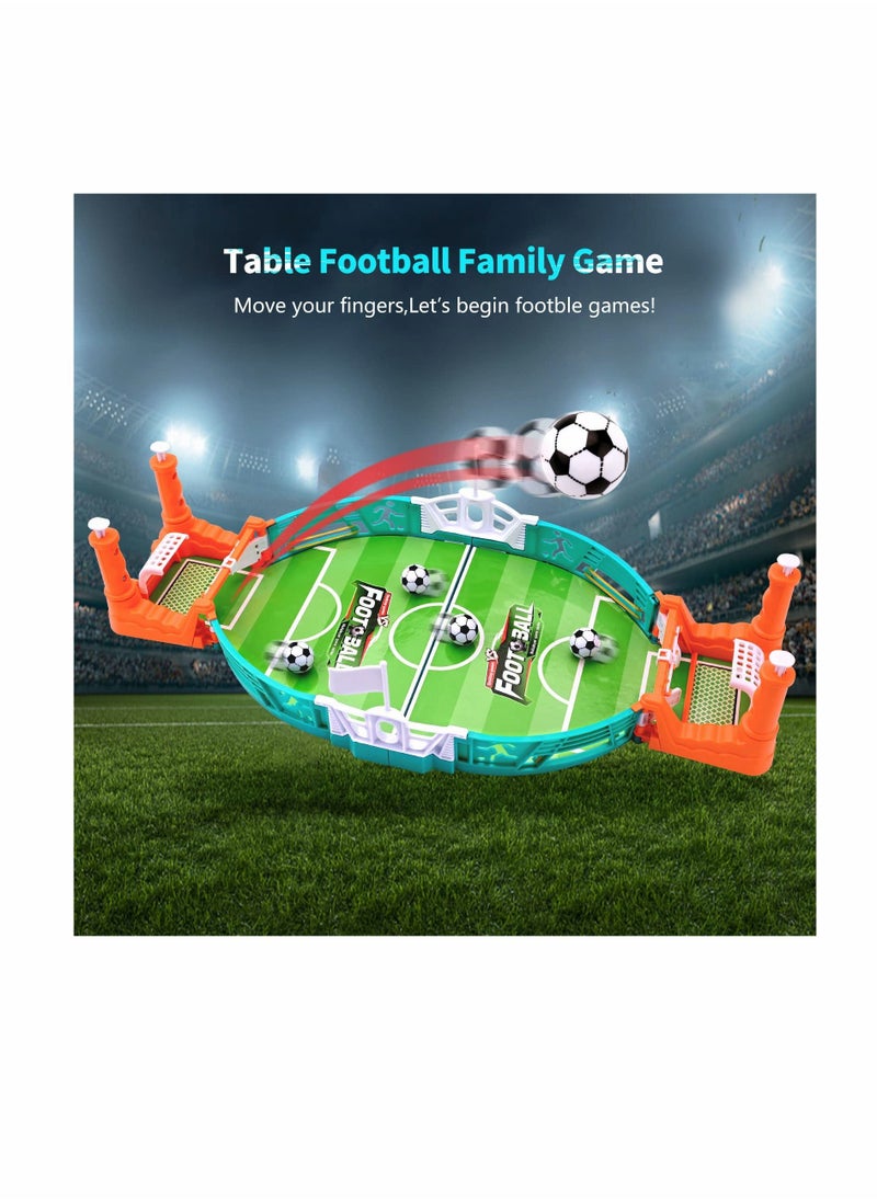 Mini Table Soccer Game Table Top Football Game Mini Tabletop Football Mini Tabletop Soccer Game Desktop Interactive Soccer Game Toy for Kids Adults Birthday Party World Cup Gift  - Image 5