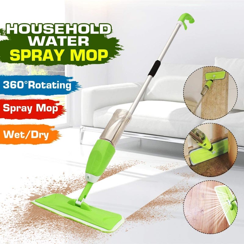PRITAMA Microfiber Floor Cleaning Spray Mop with Removable Washable Cleaning Pad and Integrated Water Spray Mechanism 360 Degree Floor Cleaning Mops Spray mop Set - Image 5
