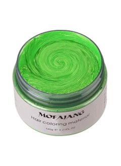 Unisex Hair Wax Color Dye Styling Cream Mud Natural Hairstyle Pomade Washable TemporaryParty Cosplay Green